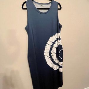 Sundress, Casual Loose, Long, Sleeveless,